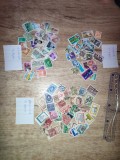 Lot 150 timbre diferite - Argentina Nigeria Indonezia - timbre de colectie mai noi si mai vechi