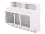 Carcasă pentru șină DIN, gri, 90x106x53mm