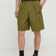 Puma pantaloni scurți bărbați, culoarea verde, 679731