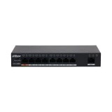Switch Dahua PFS3009-8ET1GT-96 PoE 8 porturi + 1 port Gigabit,250m,96W