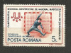 .No(09)timbre-Romania 1987-LP 1179 , A 10-a editie a C.M. de Handbal -deparaiat, Nestampilat