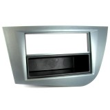 Rama adaptoare 1 DIN Connects2 CT24ST06L pentru Seat Leon 2005-2012, argintie