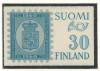 Finlanda 1960 Mi 516 MNH - 100 de ani de timbre, Nestampilat