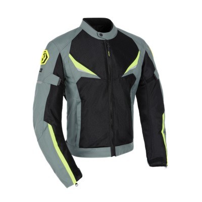 MBS Geaca textila ARMR Eyoshi 3.0 Air, negru/verde/galben-fluo, M, Cod Produs: ARMT233002MOX foto