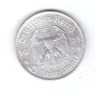 Moneda Germania 5 mark/marci 1935 A Potsdam Garrison Church, stare buna, curata, Europa, Argint