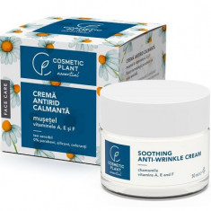 Crema antirid calmanta cu musetel si vit.a,e si f 50ml cosmetic plant