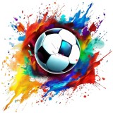 Sticker Auto, Mingie Fotbal, 25 cm, 12230ST-1