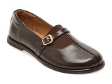 Pantofi EPICA maro, 2184105, din piele naturala lacuita