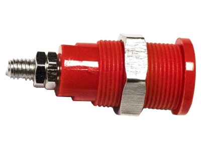 Conector banană 4mm 1kV roșu foto