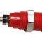Conector banană 4mm 1kV roșu
