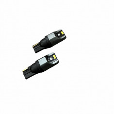 Set 2 Becuri led T15 W16W 4SMD 12V CANBUS Lumina alba