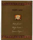 Mapă filatelică - Sfintele Paști - Paște fericit! 2010, LP 1858B