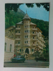 Carte po?tala - Baile Herculane, Hotelul Cerna - anul 1986 (circulata) foto