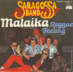 Saragossa Band - Malaika (1978, Ariola) Disc vinil single 7&amp;quot; foto