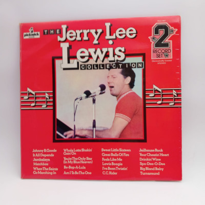 2 x LP Jerry Lee Lewis &amp;ndash; The Jerry Lee Lewis Collection NM/ NM 1974 Pickwick UK foto