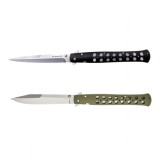 Cumpara ieftin Set 2 Bricege Vanatoare, Lama Blocabila Otel 440C, 33cm, Prindere Curea, Negru/Verde, Ideallstore