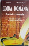 Limba romana. Fonetica si vocabular. Exercitii ortoepice, ortografice si lexicale &ndash; Ion Popa, Marinela Popa