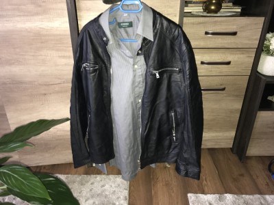 Geaca piele + cămașă L/XL CANDA foto