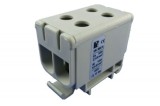 Clema terminala conexiune 1 pol gri Cu-Al 4x50mm &sup2;, , , , , , , montare pe sina DIN 35mm 145A (Al) 160A ( Cu)