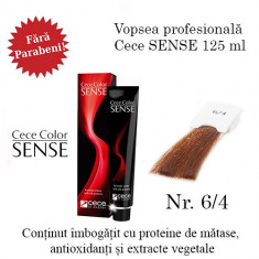 Cece Sense vopsea permanenta 125 ml FARA PARABENI nr.6/4. foto