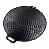 Gratar rotund din fonta, 2 suprafete de gatit, 65 cm, 8 mm grosime, 14.5 kg, Guison, GRC12065
