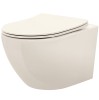 Vas WC suspendabil REA Carlo Mini Rimless Ecru