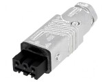 Conector dreptunghiular ST mufă mamă PIN 3 cositorit IP54