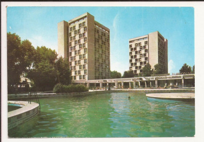 Carte Postala veche - Mamaia, Hotel National-Unirea, Circulata 1982 foto