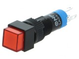Comutator cu acționare prin apăsare SPDT 0,5A 250VAC IP40
