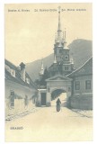 2410 - BRASOV, Church Sf. Nicolae, Romania - old postcard - used - 1910, Circulata, Printata