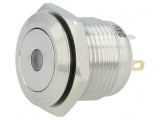 Comutator Anti-Vandalism Verde 2A 36V DC IP65