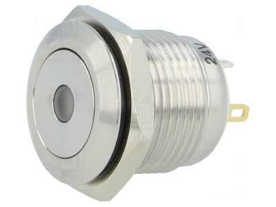 Comutator Anti-Vandalism Verde 2A 36V DC IP65 foto