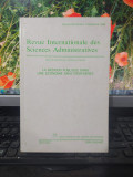 Revue Internationale des Sciences Administratives nr. 4/1993, Bruxelles 065