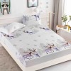 Husa de pat cu elastic Craciun cu reni 180x200cm D054, Jojo Home