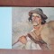 Carte postala, reproducere dupa tabloul Plutas de pe Bistrita/Aurel Baiesu, 1958