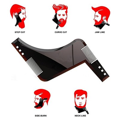 Pieptene Contur Barba &amp;amp; Mustata MyStyle PRO / Sablon pentru Barba &amp;amp; Mustata ca la Salon foto