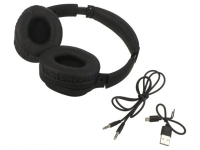 Căști Bluetooth 5.0 Over-Ear Negre M291-B foto