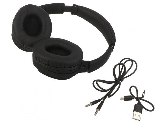 Căști Bluetooth 5.0 Over-Ear Negre M291-B