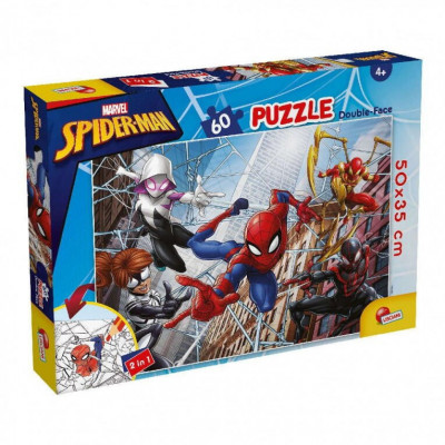 Puzzle de colorat - Aventurile lui Spiderman (60 de piese) foto