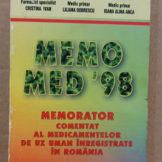 (C512) DR. DUMITRU DOBRESCU S.A. - MEMO MED '98