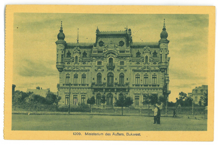 146 - BUCURESTI, Palatul Sturza, Romania - old postcard - unused