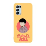 Husa compatibila cu Oppo A72, Viceversa, model Kageyama Mob Psycho 100 , Silicon, TPU, Transparent, Carcasa