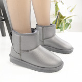 Cizme Tip Ugg De Dama 2298 Gri