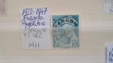 1922 France Preoblit. Mercure YT=82 MH, Nestampilat