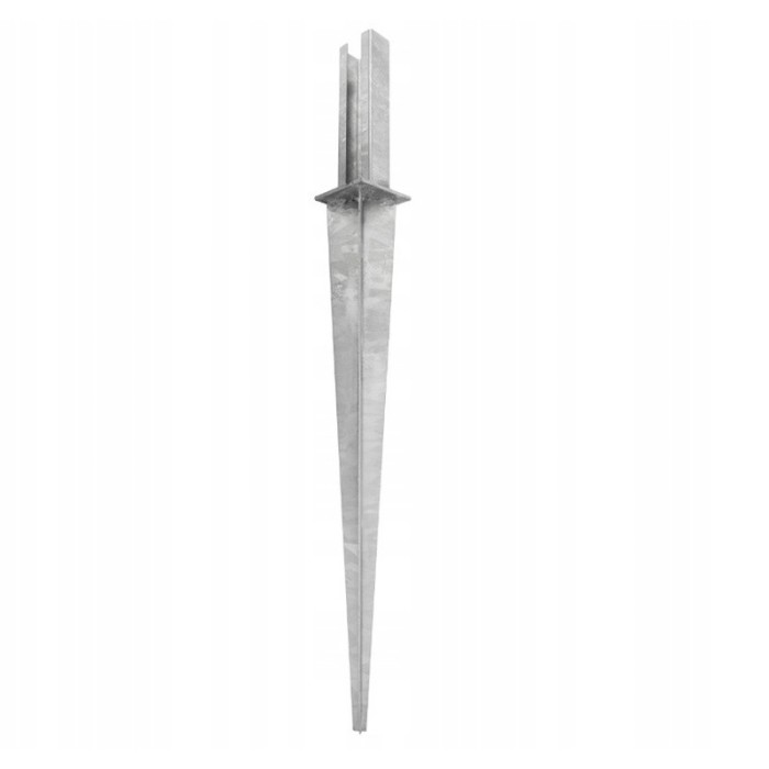 Tarus fix pentru prindere grinda, cu incastrare, PSPW, interior 50 x 30 x 190 mm, inaltime 800 mm