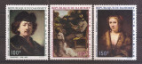 Dahomey 1969 - Picturi de Rembrandt, Courbet, PA, MNH, Nestampilat