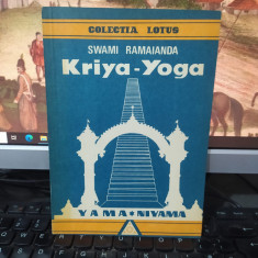 Swami Ramaianda, Kriya Yoga, colecția Lotus, București 1992, 214