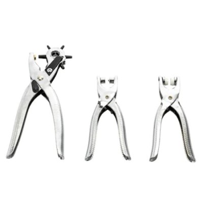 Set 3 Clesti perforat , capsat si aplicat inele, FOXMAG24 foto