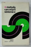 METODOLOGIA CERCETARII SISTEMICE , 1978