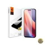 Folie de protectie Ecran Spigen GlastrR Slim HD pentru Apple iPhone 16 Pro Sticla Securizata Full Glue 2.5D AGL07937
